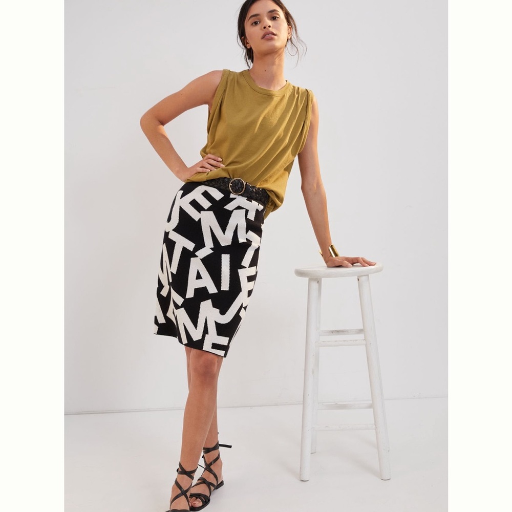 Maeve Knit Skirt, Sz XL